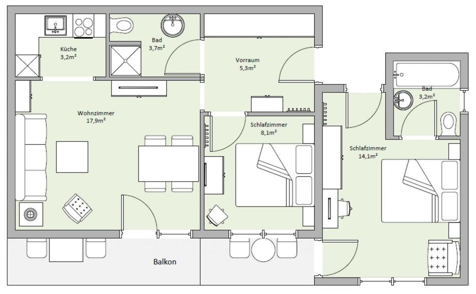 Apartment Neuhaushof Westendorf Exteriér fotografie